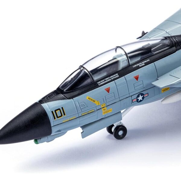 F-14 Tomcat 1:72 Legierungsmodell der US Navy – detaillierte und dekorative Nachbildung