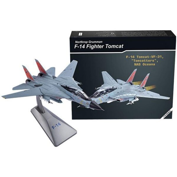 F-14 Tomcat 1:72 Legierungsmodell der US Navy – detaillierte und dekorative Nachbildung
