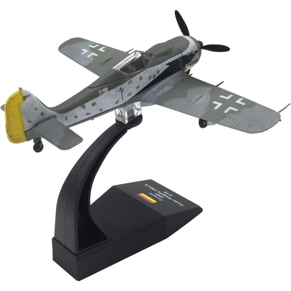 Modell im Maßstab 1:72, Focke-Wulf Fw 190A-8 WüRger, deutsches Jagdflugzeug des Zweiten Weltkriegs, NATEFEMIN