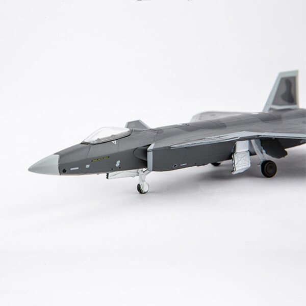 Chengdu J-20 Fire Fang 1:144 Legierungsflugzeugmodell – Sammlung und Dekoration
