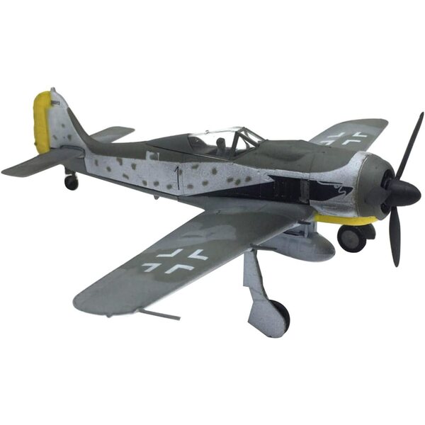 TECKEEN Focke-Wulf Fw 190A-8 Würger 1:72 Legierungsmodell – Sammlerflugzeug aus dem Zweiten Weltkrieg