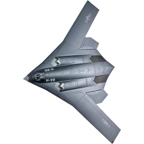 China H-20 Strategic Stealth Bomber Flugzeugmodell im Maßstab 1:160 aus hochwertiger Legierung