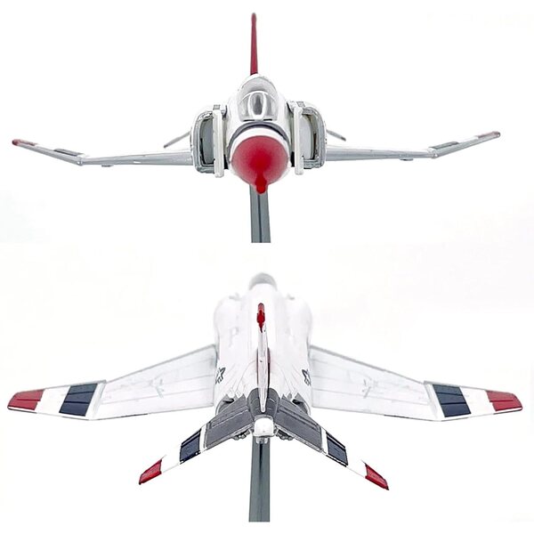 F-4 Phantom II-Legierungsmodell 1:144 der United States Air Force – Sammlung und Dekoration