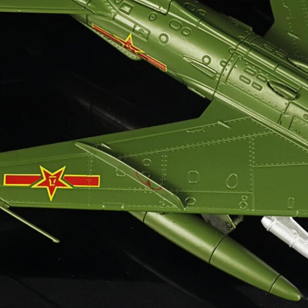 TECKEEN Q-5 Fantan Fighter 1:72 Legierungsflugzeugmodell | Detaillierte und dekorative Nachbildung