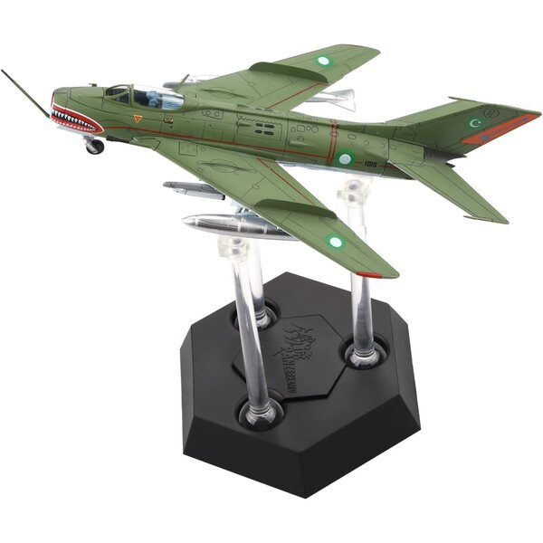 TECKEEN J-6 Pakistan Air Force Legierung Flugzeugmodell 1:72 21 cm Sammlung Dekoration