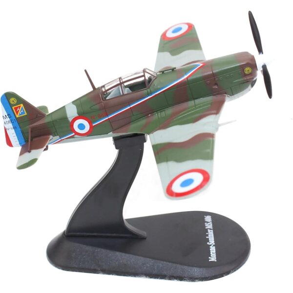 Morane-Saulnier MS.406 1:72 WWII-Modell – Sammler- und Dekorationsflugzeug