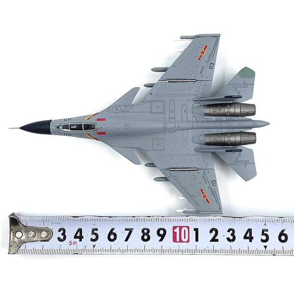 China J-15 Flying Shark Flugzeugmodell 1:144 aus hochwertiger Legierung - ZEZEFUFU