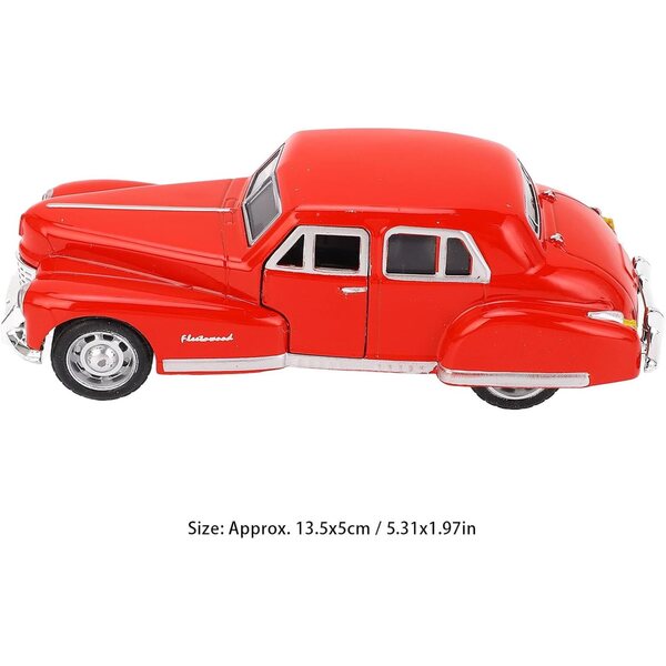 Modello Auto D'epoca Vintage 1:32 in Lega e Plastica, Giocattolo Educativo e Collezionismo