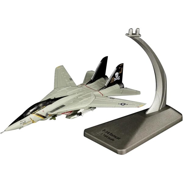 US Navy F-14 Tomcat Legierungsmodell 1:144 – Sammlerflugzeug ZEZEFUFU
