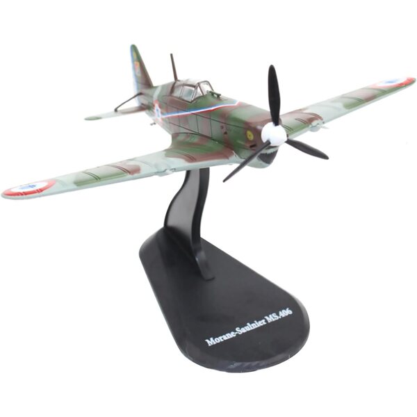 1:72 DAGIJIRD Morane-Saulnier MS.406 Fighter WWII Modell aus Druckgusslegierung