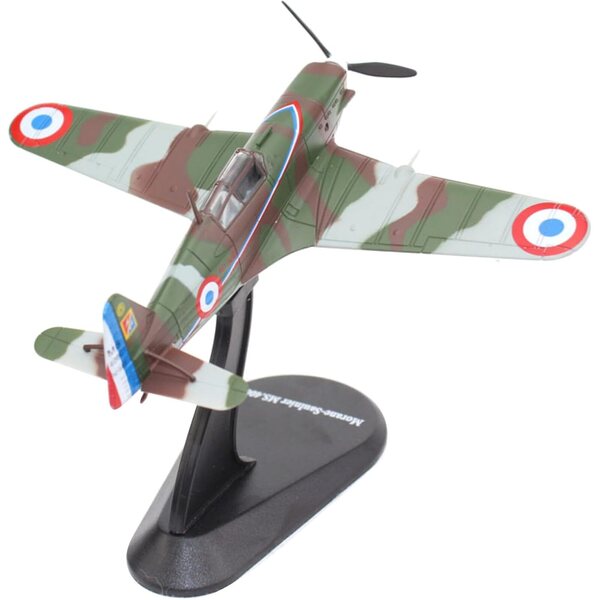 1:72 DAGIJIRD Morane-Saulnier MS.406 Fighter WWII Modell aus Druckgusslegierung