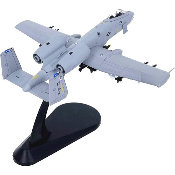 MOUDOAUER US A-10A Flugzeugmodell 1/100 aus hochwertiger Druckgusslegierung 16,5 cm