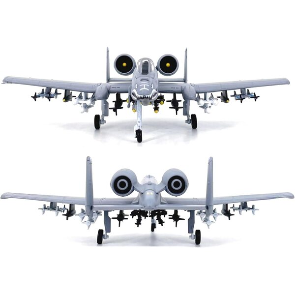 MOUDOAUER US A-10A Flugzeugmodell 1/100 aus hochwertiger Druckgusslegierung 16,5 cm