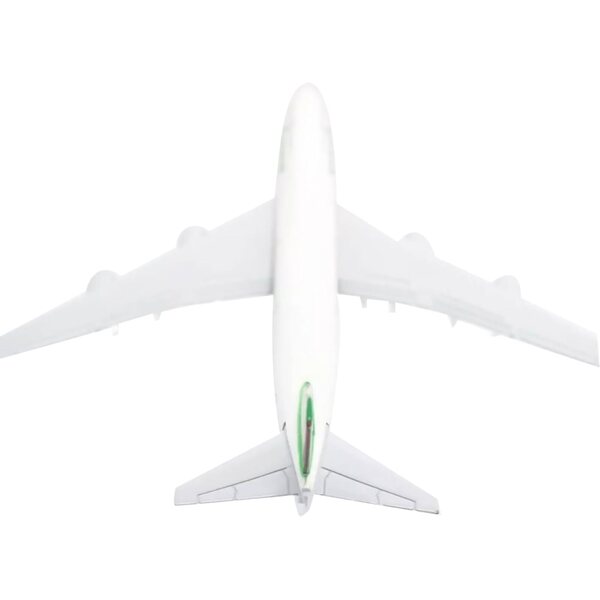 Eva Air B747 Flugzeugmodell aus Legierung im Maßstab 1:350, realistische Details und Ausstellungsstand