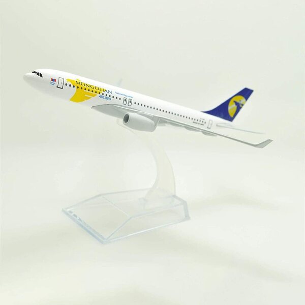MOOKEENONE 1:400 B767 Mongolian Airlines-Legierungsflugzeugmodell für Sammler