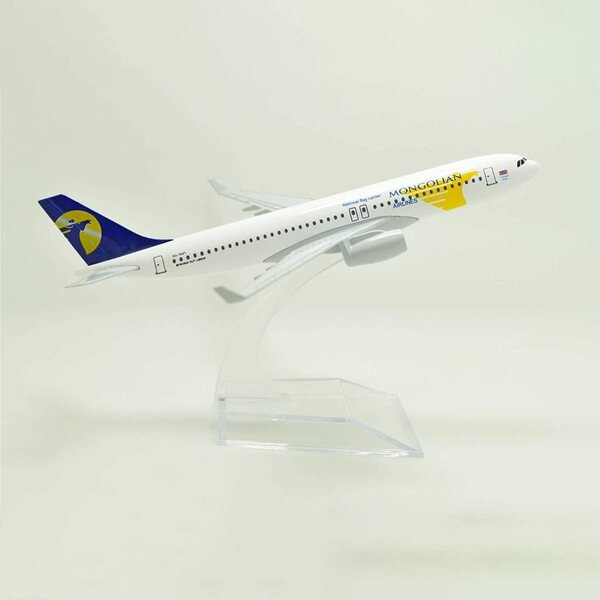 MOOKEENONE 1:400 B767 Mongolian Airlines-Legierungsflugzeugmodell für Sammler