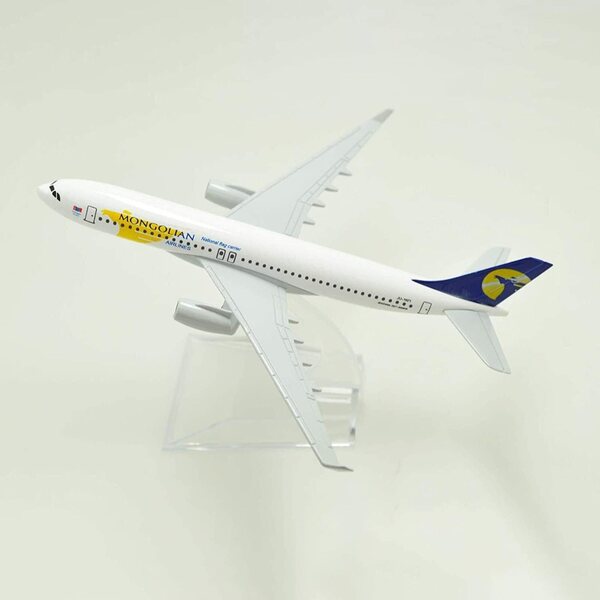 MOOKEENONE 1:400 B767 Mongolian Airlines-Legierungsflugzeugmodell für Sammler