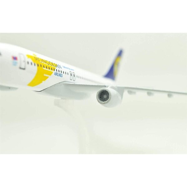 MOOKEENONE 1:400 B767 Mongolian Airlines-Legierungsflugzeugmodell für Sammler