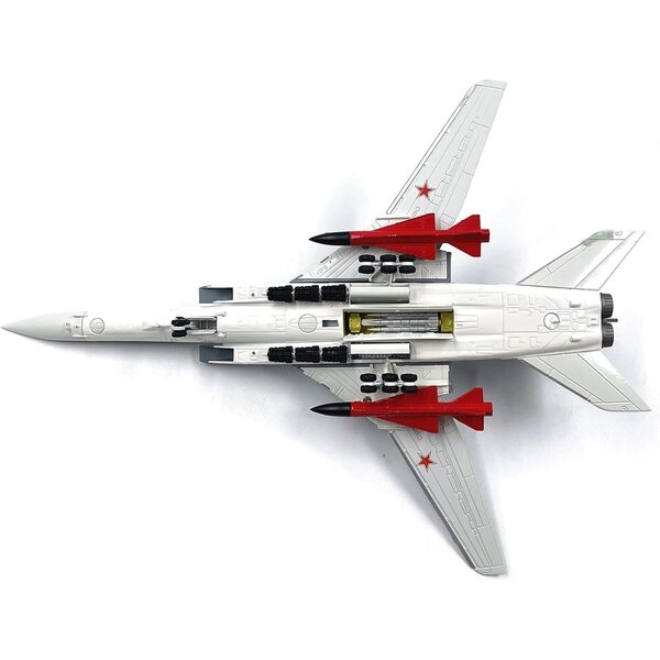 Russisches TU-22M3 Backfire 1:144-Legierungs- und ABS-Modell für TECKEEN-Kollektoren