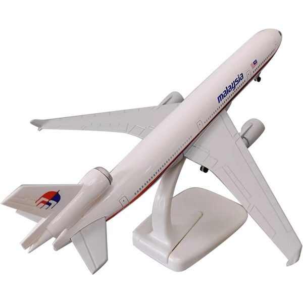 Legierungsflugzeugmodell Malaysia MD-11 im Maßstab 1:400 für Sammler und Enthusiasten