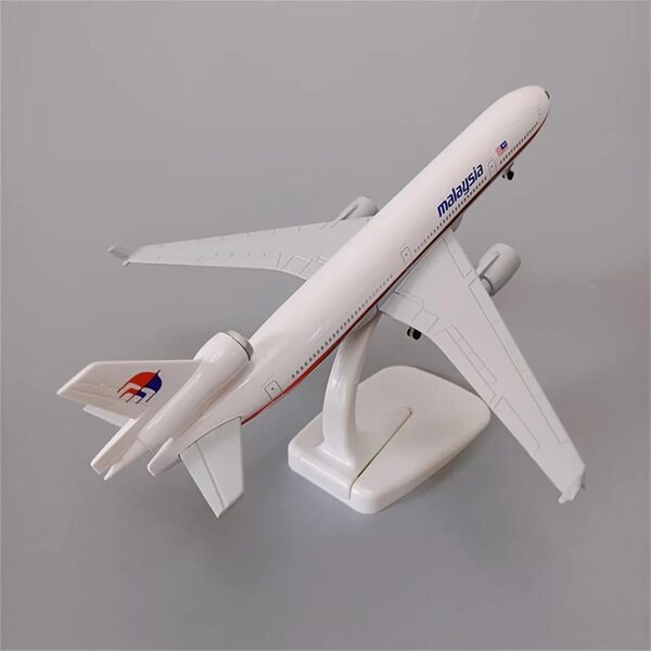Legierungsflugzeugmodell Malaysia MD-11 im Maßstab 1:400 für Sammler und Enthusiasten