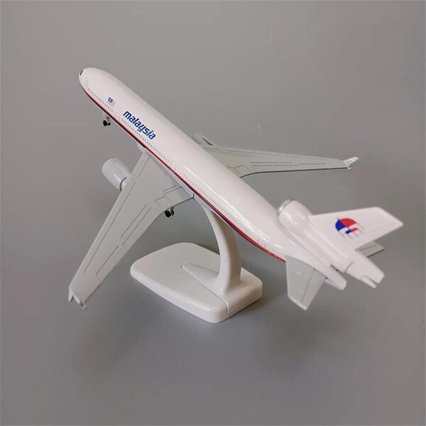 Legierungsflugzeugmodell Malaysia MD-11 im Maßstab 1:400 für Sammler und Enthusiasten