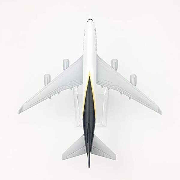 ZEZEFUFU B747 1:400 Legierungsflugzeugmodell mit Display – Sammlung und Dekoration