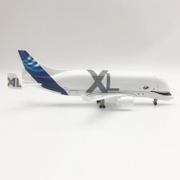 Beluga XL A330-700L 1:400 Legierungsflugzeugmodell mit Display, perfektes Sammlergeschenk