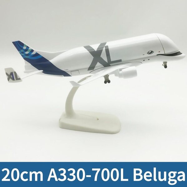 Beluga XL A330-700L 1:400 Legierungsflugzeugmodell mit Display, perfektes Sammlergeschenk