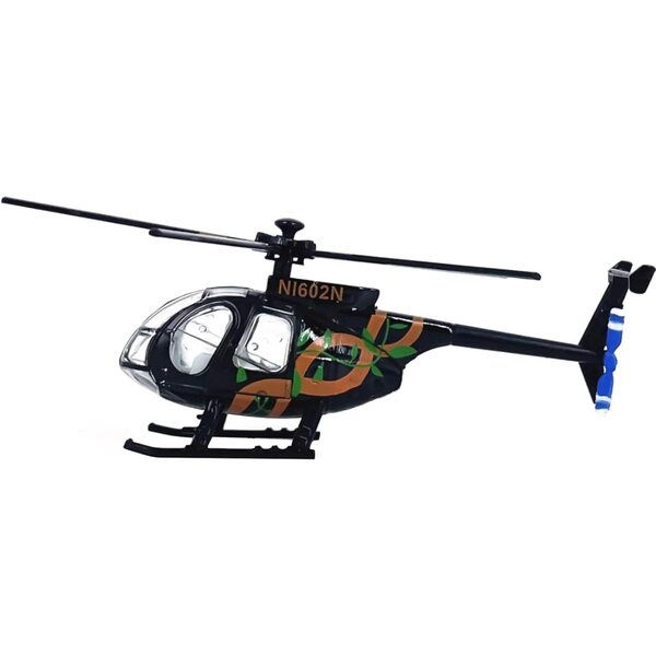 USA Bird MD500 Hubschraubermodell aus Legierung im Maßstab 1:100 – perfekt zum Sammeln und Dekorieren