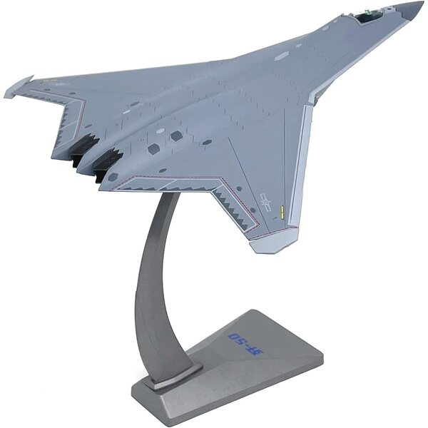 Jet J-50 China Shenyang 1:72 Jagdflugzeugmodell aus Legierung und PC mit Ausstellungsständer