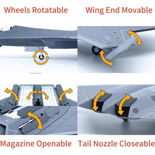 Jet J-50 China Shenyang 1:72 Jagdflugzeugmodell aus Legierung und PC mit Ausstellungsständer