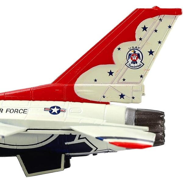 TECKEEN USAF F-16 Fighting Falcon Thunderbirds 1:100 Legierungsmodell