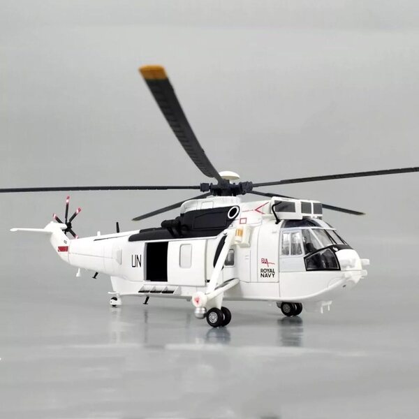 1:72 Sea King HC.4 Royal Navy Hubschraubermodell zum Sammeln und Verschenken