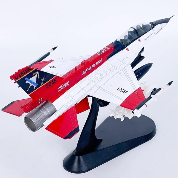 Legierungsmodell der US Air Force F-16D X-62A VISTA Fighting Falcon im Maßstab 1:72