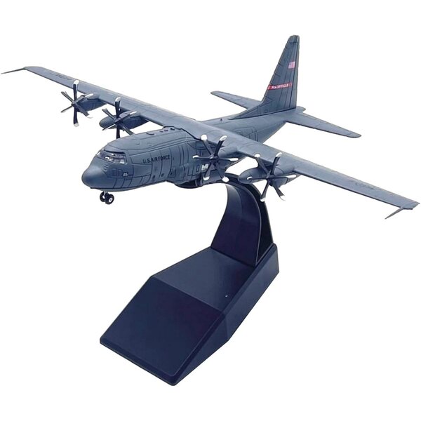 US C-130 Hercules 1:200 Legierungsflugzeugmodell | Display inklusive