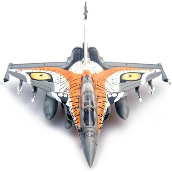 MOUDOAUER Rafale B Tiger Kampfflugzeugmodell 1:72 aus Druckgusslegierung 21 cm