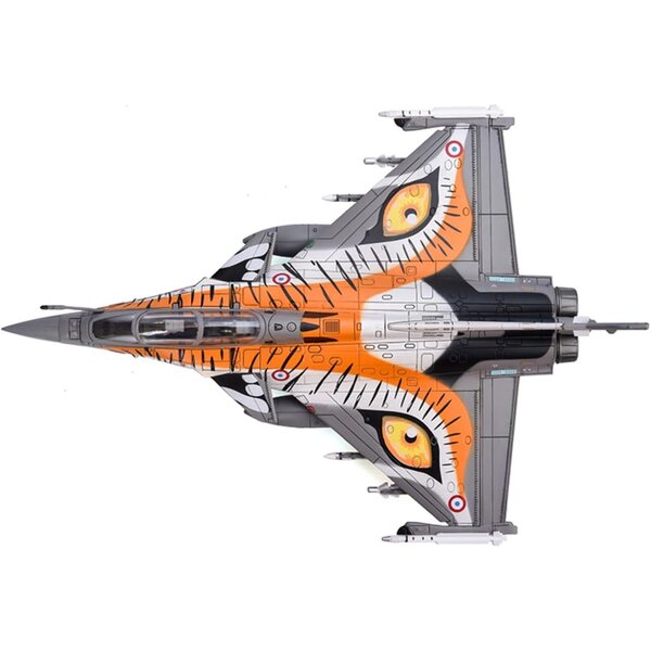 MOUDOAUER Rafale B Tiger Kampfflugzeugmodell 1:72 aus Druckgusslegierung 21 cm