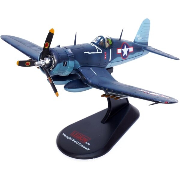 WWII USN F4U Corsair Fighter VF-17 Legierungsflugzeugmodell im Maßstab 1:72 DAGIJIRD