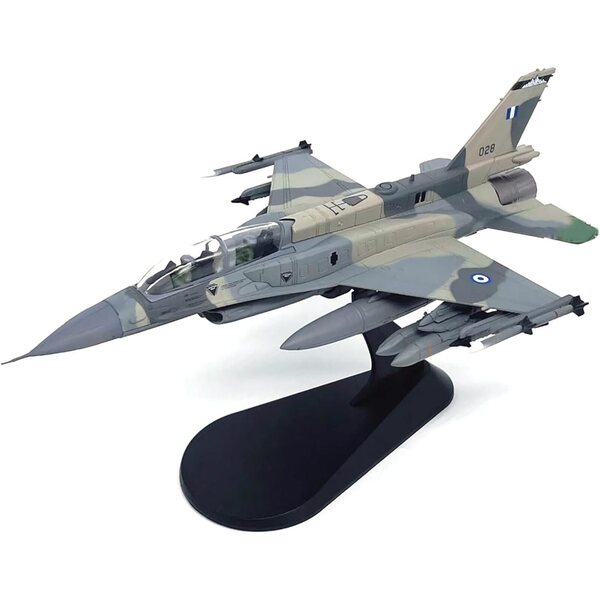 1:72 Hellenic Air Force F-16D Mira r Legierungsmodell – Sammlerstück und Dekoration