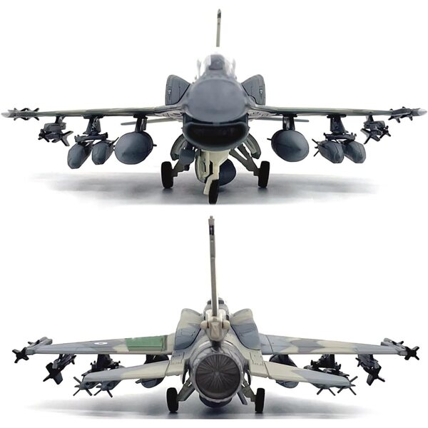 1:72 Hellenic Air Force F-16D Mira r Legierungsmodell – Sammlerstück und Dekoration