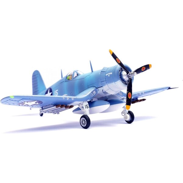1:72 F4U Corsair WWII USMC VMF-213 Hell Hawks James Cupp Daphne C Legierungsmodell