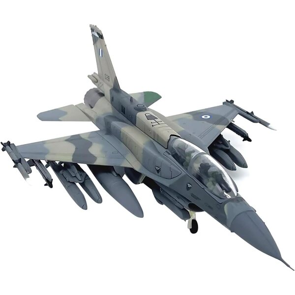 Hellenic Air Force F-16D Mirage R-Legierungsmodell MOUDOAUER im Maßstab 1:72
