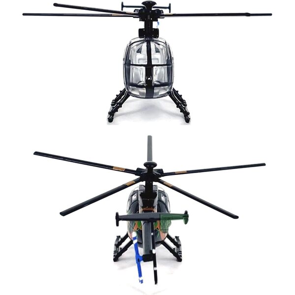 USA Bird MD500 1:100 Legierungshubschraubermodell – Dagijird Detaillierte Sammlung