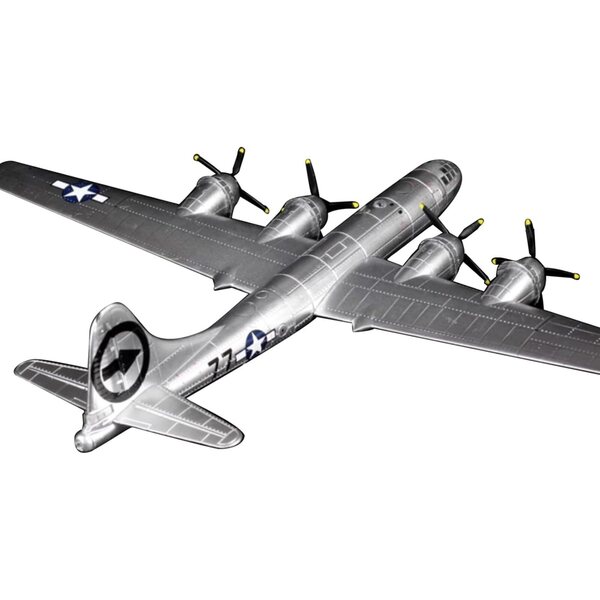 Superfortress B-29 US Air Force Legierungsmodell im Maßstab 1:144 zum Sammeln und Dekorieren