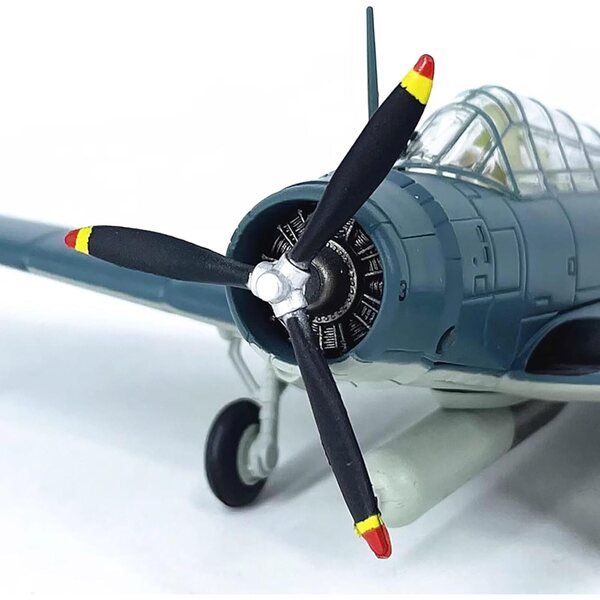 TECKEEN Bomber TBD USA Navy WWII Flugzeugmodell im Maßstab 1:72 – Sammlung und Dekoration