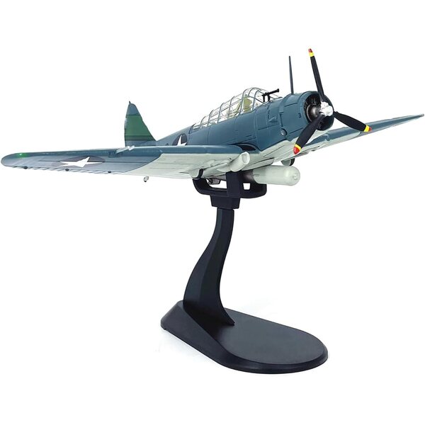 1:72 US Navy TBD Devastator WWII Bombermodell aus hochwertiger Druckgusslegierung