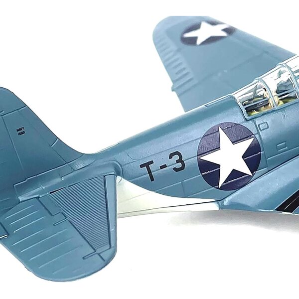 TBD Devastator US Navy WWII Bombermodell aus Legierung im Maßstab 1:72 – ZEZEFUFU
