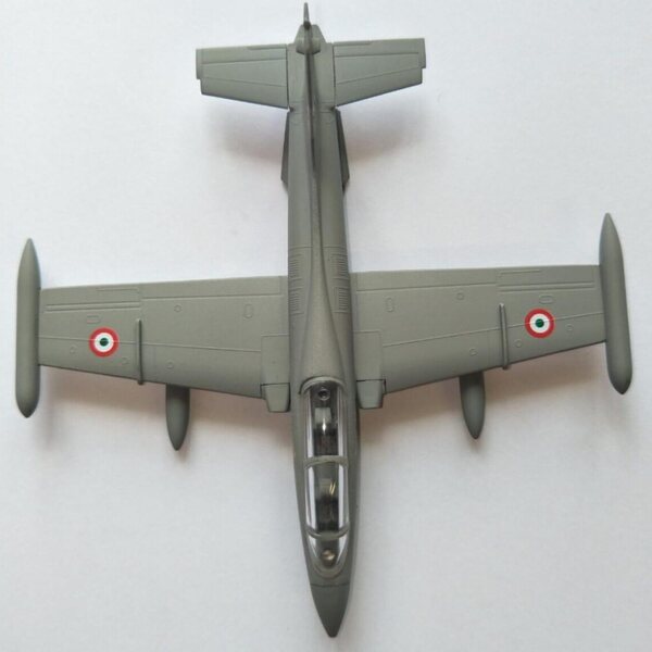 Italien MB339 Fighter 1:94 Legierungsflugzeugmodell | Sammlung und Dekoration
