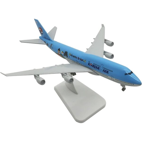 Korean Air B747 1:350 Flugzeugmodell aus Druckgusslegierung – Sammlung und Dekoration